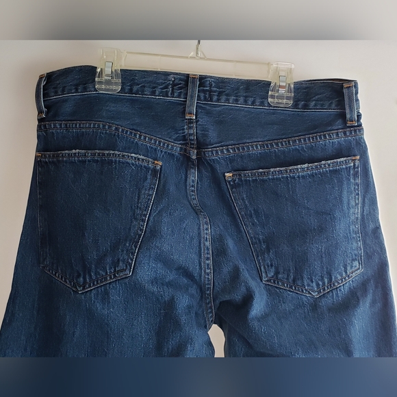 Agolde Women's Denim Dark Wash Jeans Size 31 - Picture 4 of 10